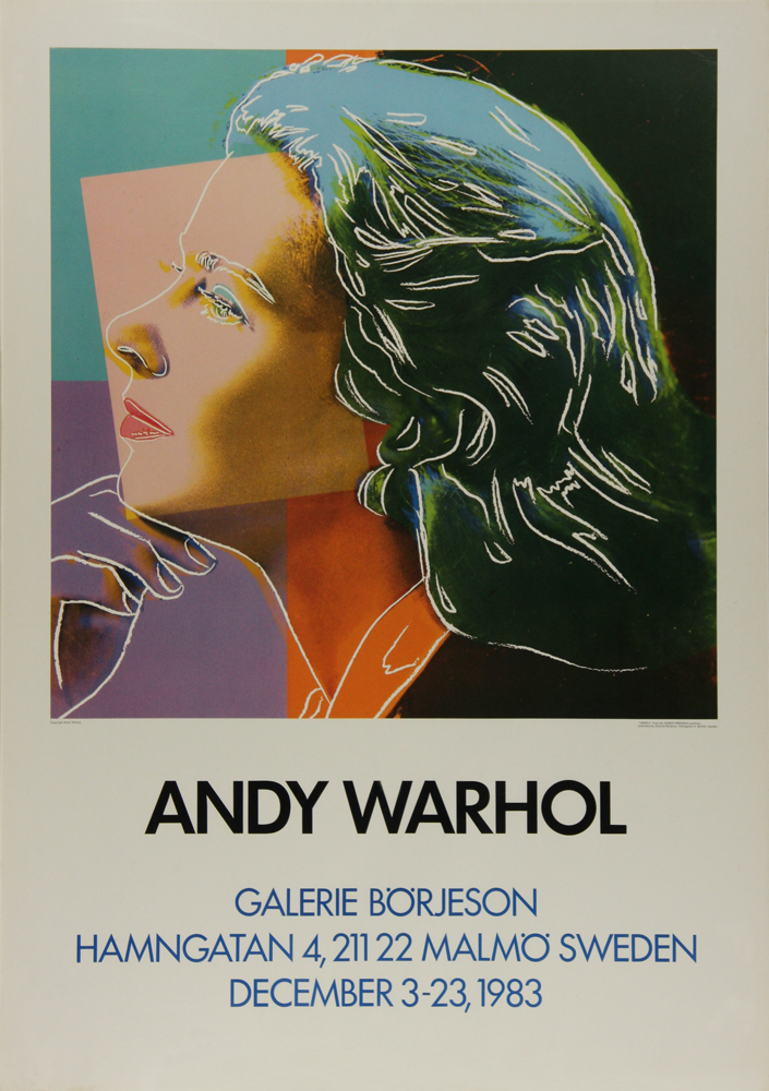 アンディ・ウォーホル 「1982年展覧会ポスター」 Andy Warhol - 創業34 ...